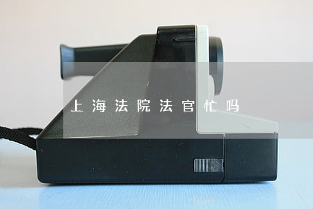 上海法院法官忙吗