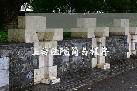 上海法院简易程序 上海法院简易程序