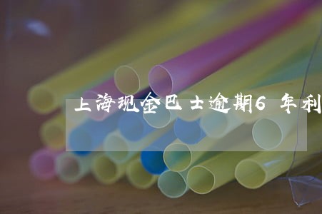 上海现金巴士逾期6年利息怎么算 上海现金巴士逾期6年利息怎么算
