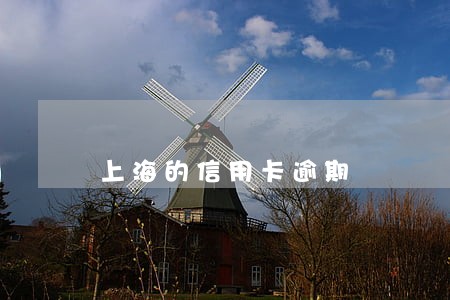 上海的信用卡逾期