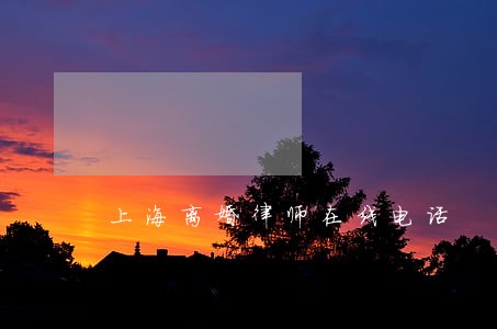 上海离婚律师在线电话 上海离婚律师在线电话