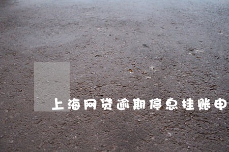 上海网贷逾期停息挂账申请条件 上海网贷逾期停息挂账申请条件