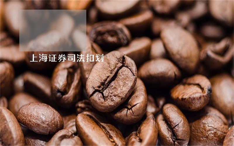 上海证券司法扣划 上海证券司法扣划