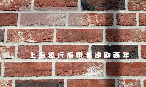 上海银行信用卡逾期两年 上海银行信用卡逾期两年