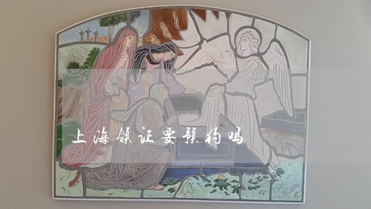 上海领证要预约吗