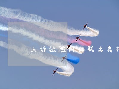 上诉法院同仁联名支持罗伯茨 上诉法院同仁联名支持罗伯茨