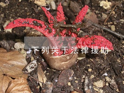 下列关于法律援助 下列关于法律援助