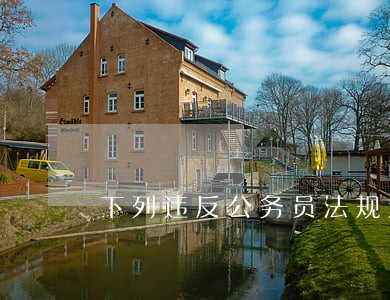下列违反公务员法规定情形的是 下列违反公务员法规定情形的是
