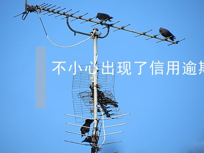 不小心出现了信用逾期怎么办 不小心出现了信用逾期怎么办