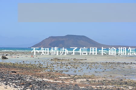 不知情办了信用卡逾期怎么办 不知情办了信用卡逾期怎么办