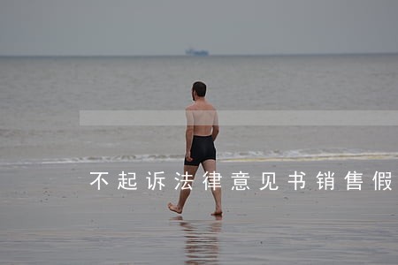 不起诉法律意见书销售假药 不起诉法律意见书销售假药