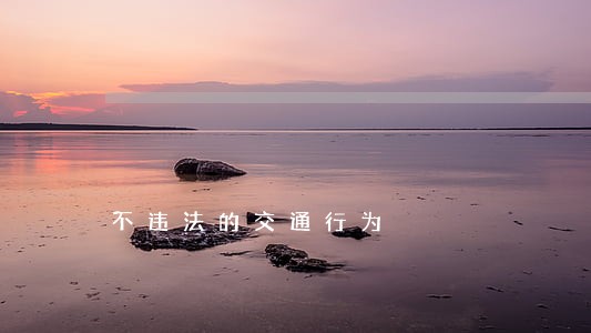 不违法的交通行为 不违法的交通行为