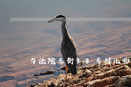 与法院东街33号对比哪个好 与法院东街33号对比哪个好
