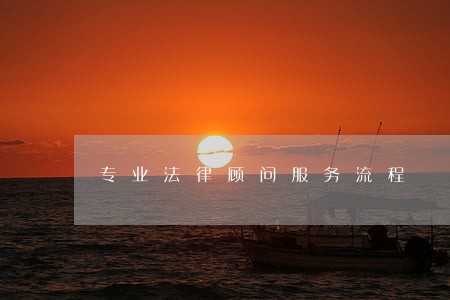 专业法律顾问服务流程 专业法律顾问服务流程