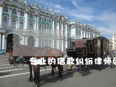专业的借款纠纷律师团队