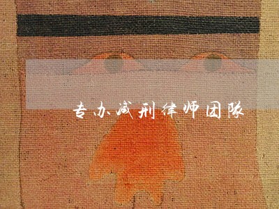 专办减刑律师团队 专办减刑律师团队