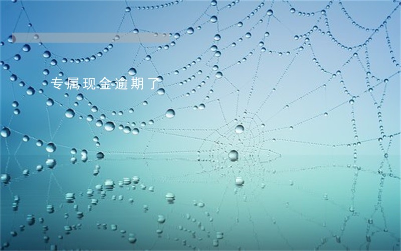 专属现金逾期了 专属现金逾期了