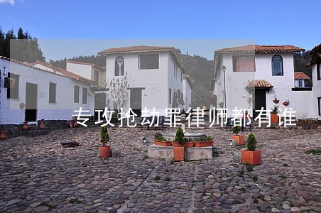 专攻抢劫罪律师都有谁 专攻抢劫罪律师都有谁