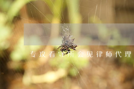 专攻看守所会见律师代理费 专攻看守所会见律师代理费