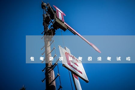 专考研可以考司法考试吗 专考研可以考司法考试吗