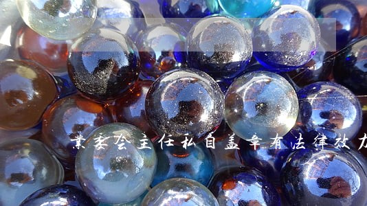 业委会主任私自盖章有法律效力吗 业委会主任私自盖章有法律效力吗