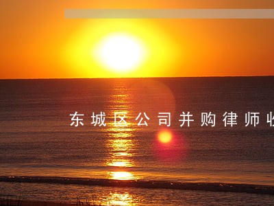 东城区公司并购律师收费 东城区公司并购律师收费