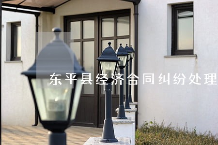 东平县经济合同纠纷处理律师 东平县经济合同纠纷处理律师