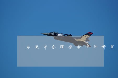 东莞市办理债务律师哪里找 东莞市办理债务律师哪里找