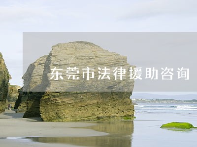 东莞市法律援助咨询 东莞市法律援助咨询