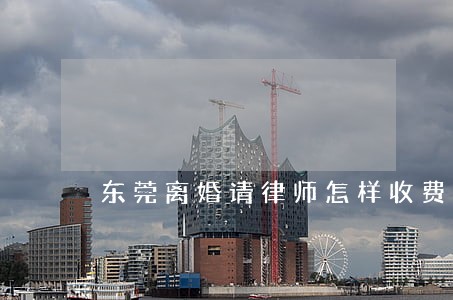 东莞离婚请律师怎样收费 东莞离婚请律师怎样收费