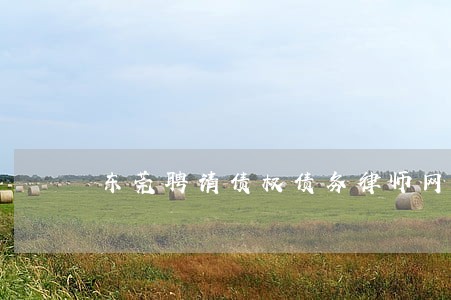 东莞聘请债权债务律师网站 东莞聘请债权债务律师网站