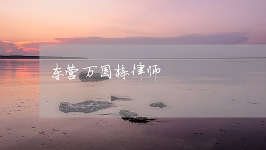 东营万国栋律师