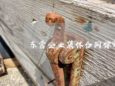 东营企业集体合同律师在线咨询 东营企业集体合同律师在线咨询