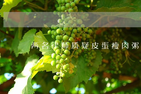 两名律师质疑皮蛋瘦肉粥缩水