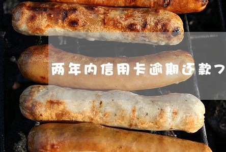 两年内信用卡逾期还款7次 两年内信用卡逾期还款7次