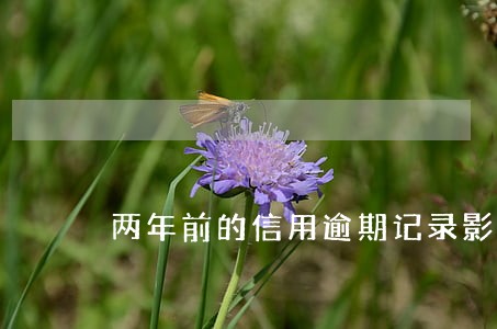 两年前的信用逾期记录影响房贷吗 两年前的信用逾期记录影响房贷吗