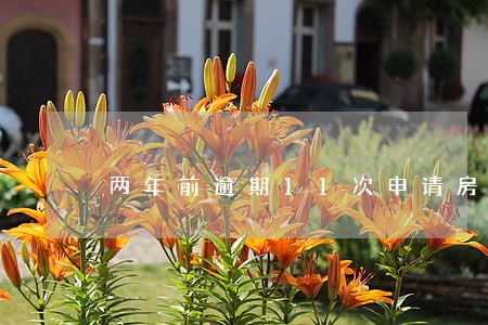 两年前逾期11次申请房贷 两年前逾期11次申请房贷
