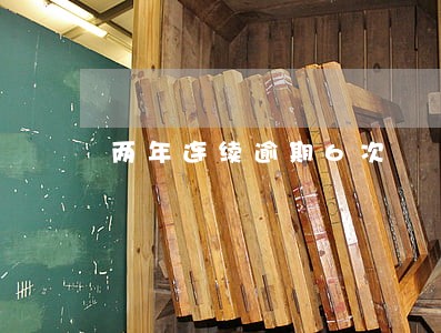 两年连续逾期6次 两年连续逾期6次