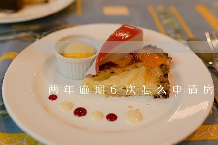 两年逾期6次怎么申请房贷 两年逾期6次怎么申请房贷