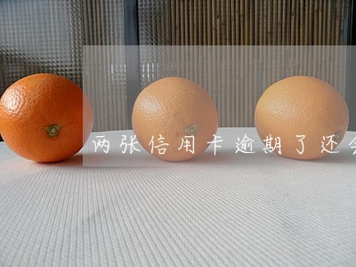 两张信用卡逾期了还会 两张信用卡逾期了还会