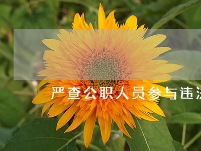 严查公职人员参与违法用地 严查公职人员参与违法用地
