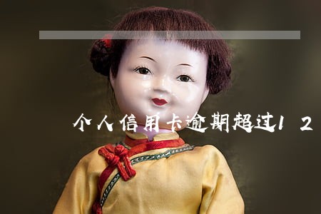 个人信用卡逾期超过12次