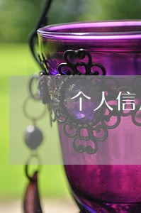 个人信用报告逾期记录呆账 个人信用报告逾期记录呆账