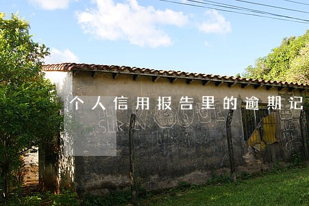 个人信用报告里的逾期记录吗