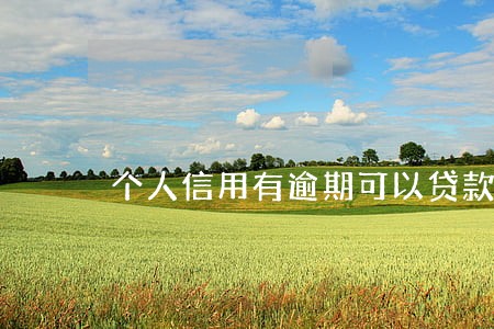 个人信用有逾期可以贷款买房 个人信用有逾期可以贷款买房