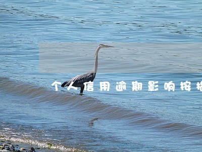 个人信用逾期影响按揭贷款 个人信用逾期影响按揭贷款