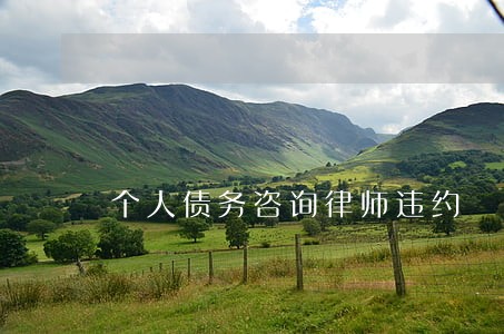 个人债务咨询律师违约 个人债务咨询律师违约