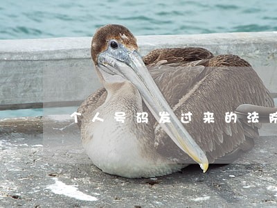 个人号码发过来的法院通知涵 个人号码发过来的法院通知涵