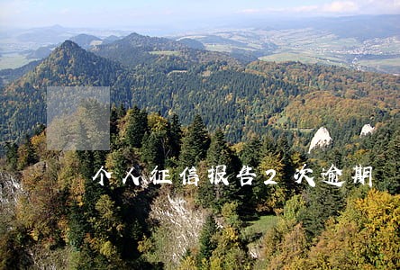 个人征信报告2次逾期