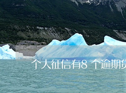 个人征信有8个逾期贷款 个人征信有8个逾期贷款